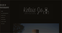 Desktop Screenshot of kelsiejophotography.com